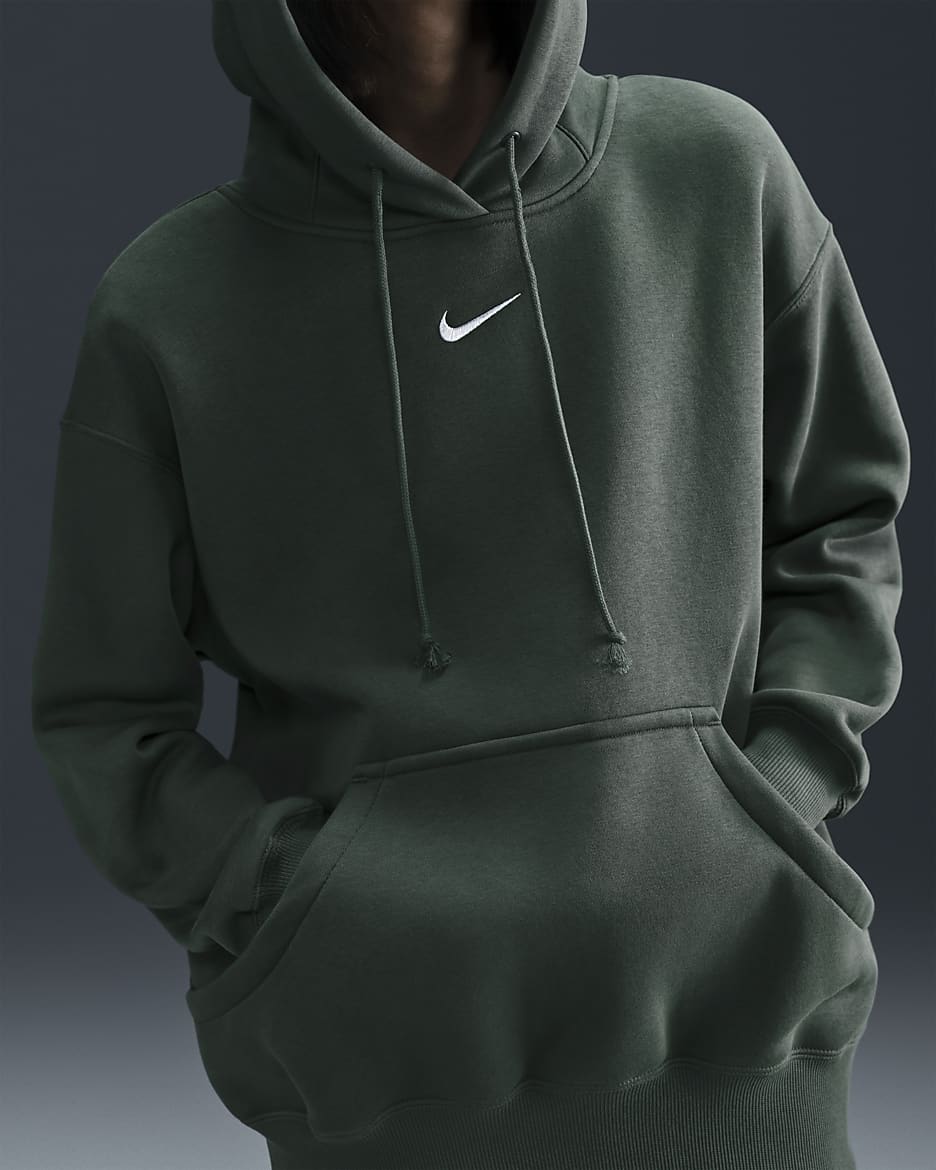 Sudadera con gorro sin cierre oversized para mujer Nike Sportswear Phoenix Fleece. Nike MX